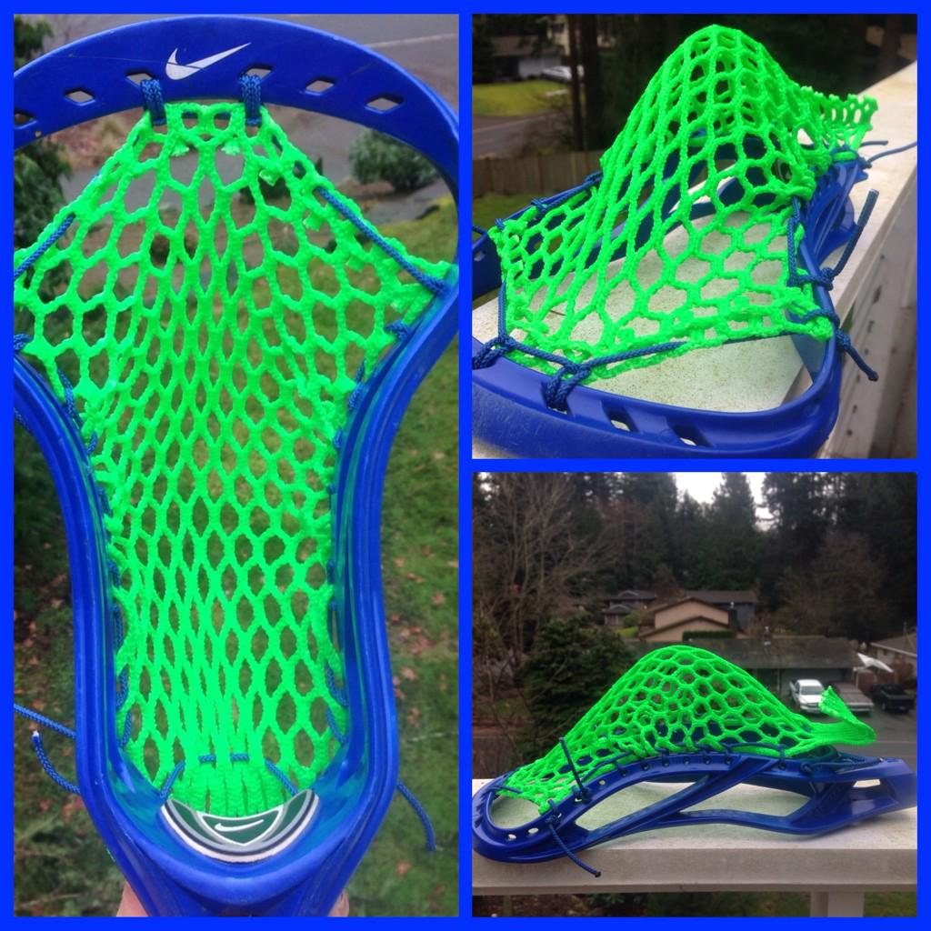 LOBstrings's tweet photo. A @NikeLacrosse elite 10 with strung with @THRONEOFSTRING mesh and a chenago topstring #nikelacrosse #thronearmy http://t.co/UWsPJg4bDe