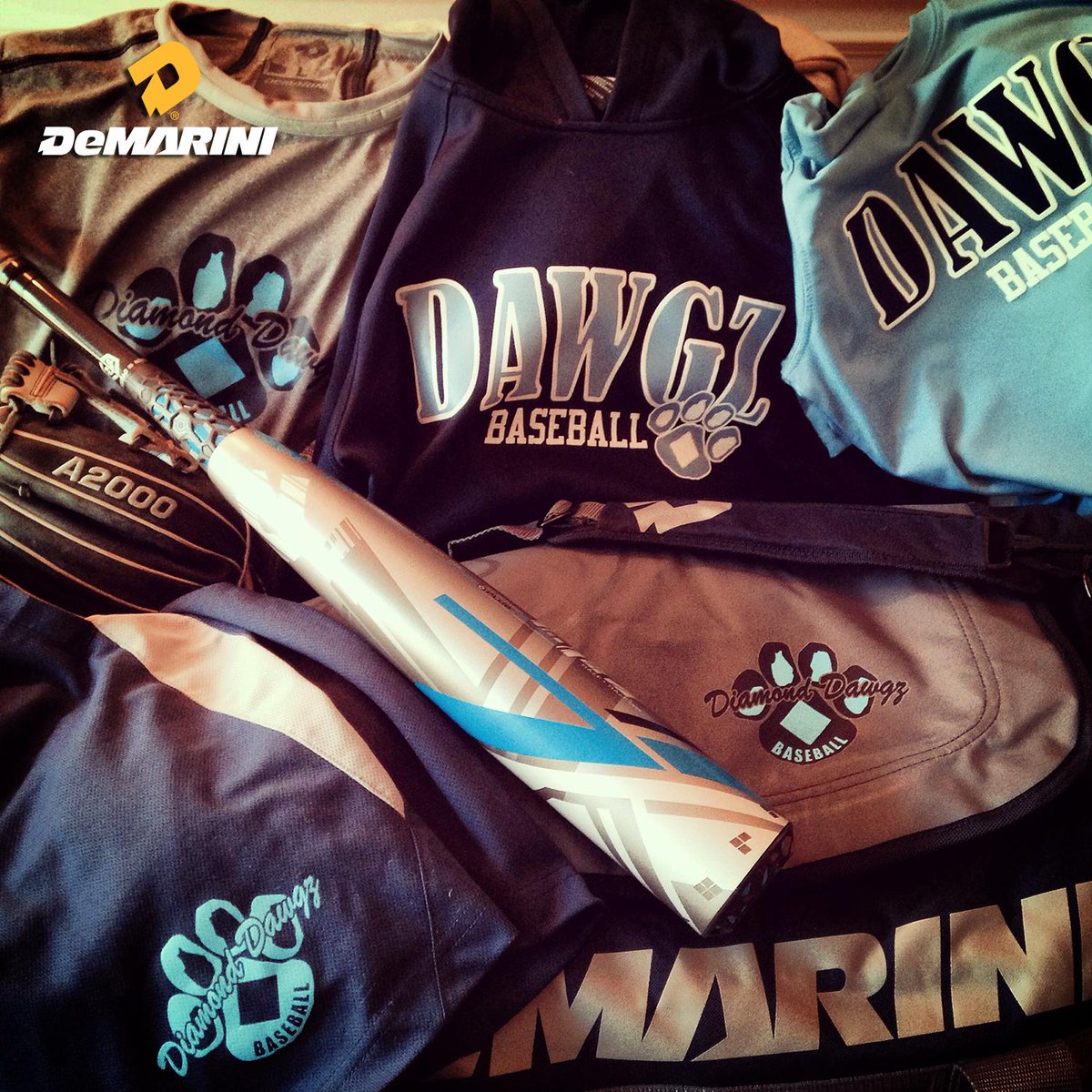 New Year, Fresh Gear! <a href="/DawgzBaseball/">DiamondDawg Baseball</a> is one of many getting on board with #DeMariniNation and #TeamWilson this year!