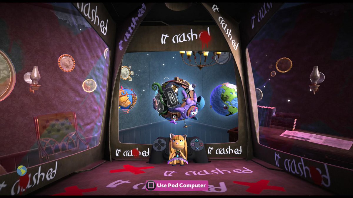 rosetintedreams's tweet photo. My pod after trying to join a friend for an hour #PS4share #ITCRASHED #LBP #LBP3 #LBPPod http://t.co/Gn4lGAf2v3