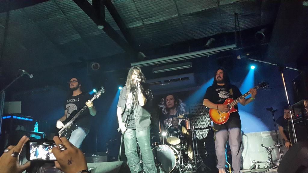 rockenpy's tweet photo. #BajoZero on stage! #MarkusFest3 \m/ http://t.co/Axn49dYemQ