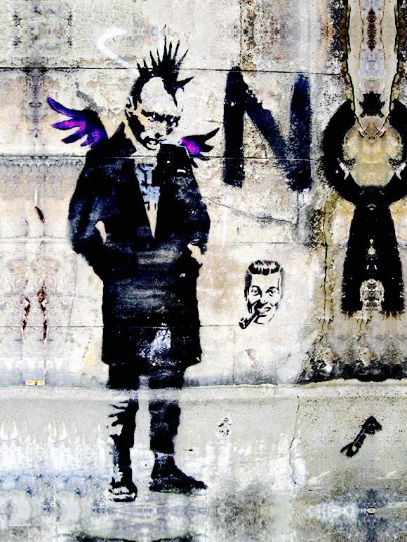 Deb123xxx's tweet photo. #streetart #Streetagent #angels http://t.co/pDj14HUTZ2