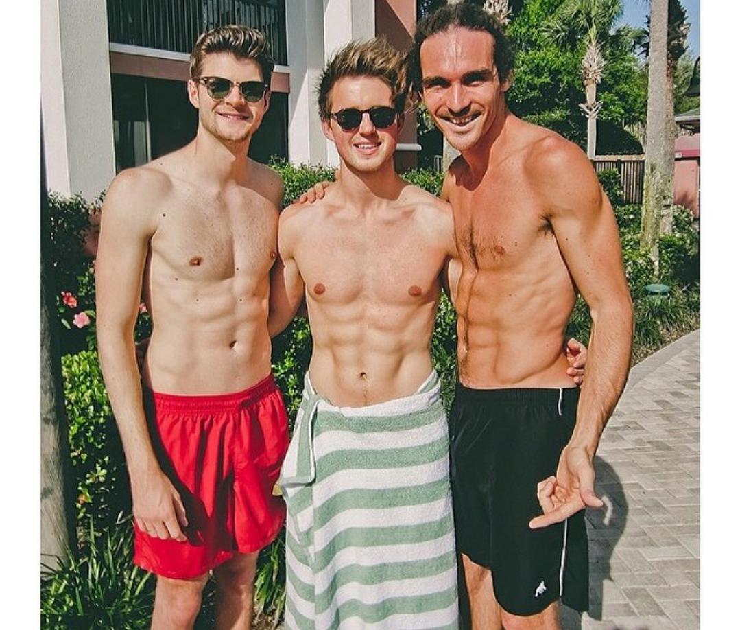 Swimming with the chumps.