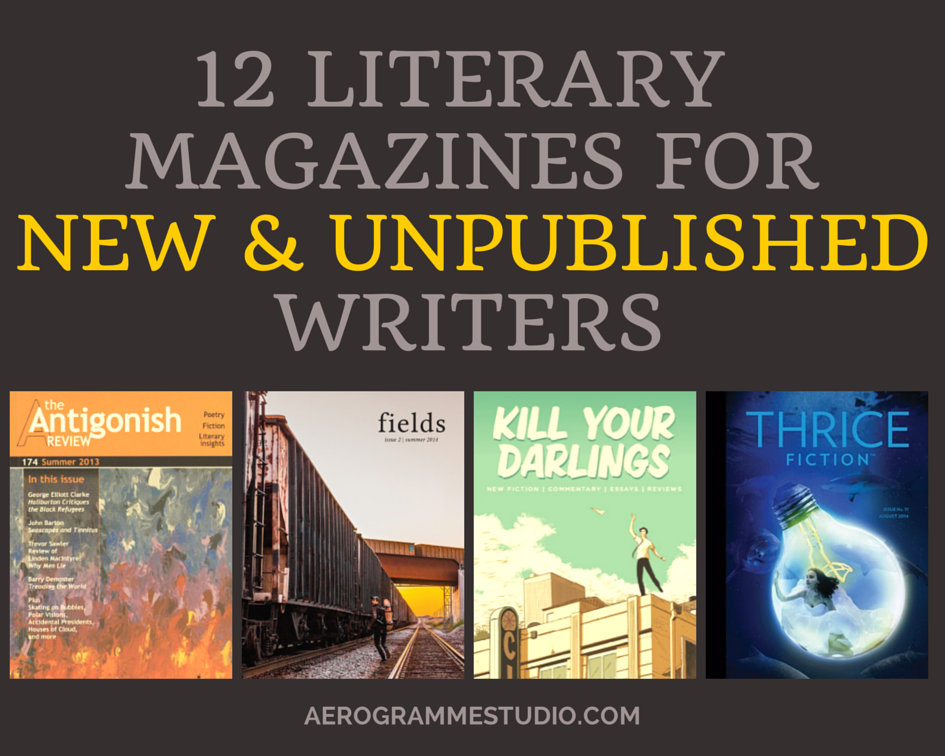 A_WritersStudio's tweet photo. 12 Literary Magazines for New &amp; Unpublished Writers http://t.co/PiTMfWGGxk http://t.co/BzffSKkZSh #MondayBlogs