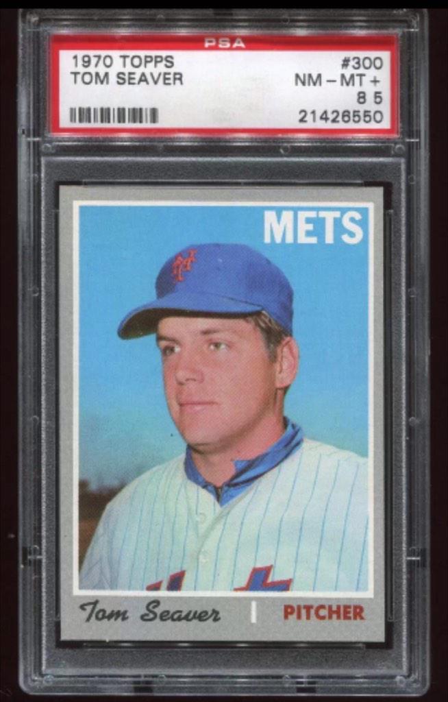 PSAcard's tweet photo. RT @maevro: 1970 #Topps Tom #Seaver @PSACard #MLBHOF #F/S #MaevroCollection http://t.co/b4p8Rg0uzS