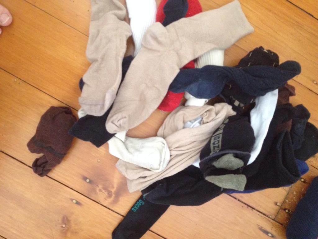 RiccyD's tweet photo. New Years resolution one.....tick. clean out sock drawer http://t.co/IwrkHg0VQ3