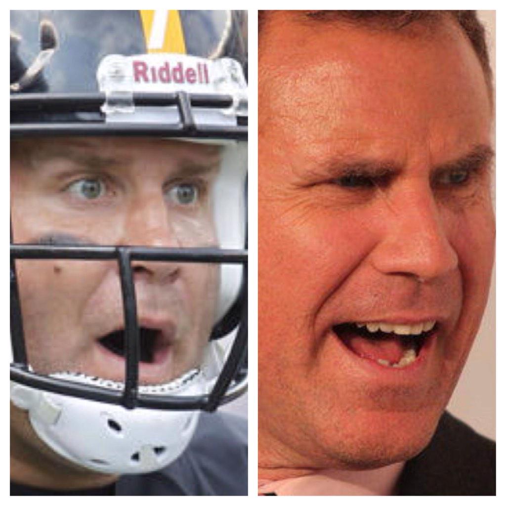 Larry Thompson On Twitter Snfonnbc Al Chris Might Be A Stretch But When Ben Roethlisberger S In A Helmet He Looks A Bit Like Will Ferrell Http T Co Lzix58gslp Twitter Larry Thompson On Twitter Snfonnbc Al Chris Might Be A Stretch But When Ben Roethlisberger S In A Helmet He Looks A Bit Like Will Ferrell Http T Co Lzix58gslp Twitter