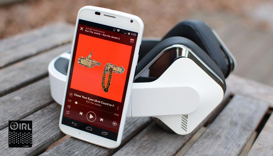 engadget's tweet photo. IRL: Alpine puts its car audio chops to good use... in headphones? http://t.co/XVKjkrcMnY http://t.co/TTJsLR1kxT
