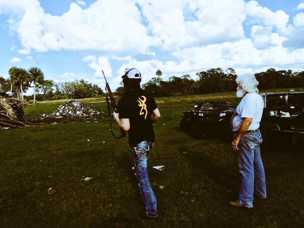 CapBailey's tweet photo. Blowin shit up. #capBailey #model94 #2015 http://t.co/2REuQXkZPc