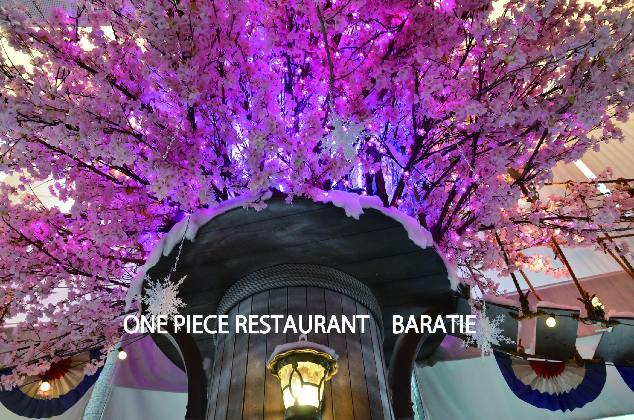 ワンピースレストラン バラティエ もう 奇跡の桜 はご覧になりましたか ワンピースレストラン バラティエはフジテレビ本社屋７階です 現在ランチタイムは待ち時間無くご案内可能となっております ご来店お待ちしております ワンピース