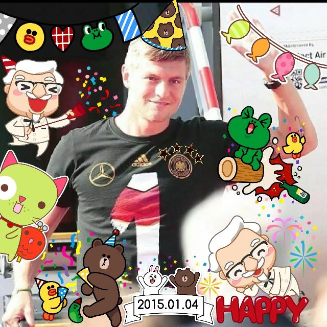 Happy birthday ..Toni Kroos ^_^
\"alles gute zum geburtstag\" 