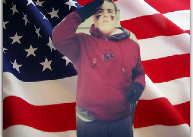 TweetLikeJoe's tweet photo. G.I. Joe has been training for this since day one. It's now time... for him to save 'Murica. 

END OF PART ONE http://t.co/23XwniruVl