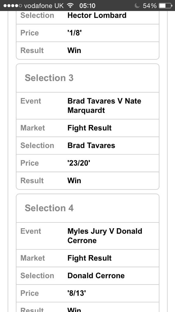 Hawickscottdog's tweet photo. Just need @JonnyBones  to win for ma accumulator #UFC182 http://t.co/ezyAIASVzu