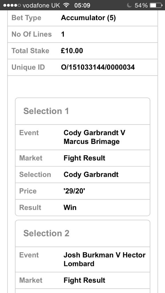 Hawickscottdog's tweet photo. Just need @JonnyBones  to win for ma accumulator #UFC182 http://t.co/ezyAIASVzu