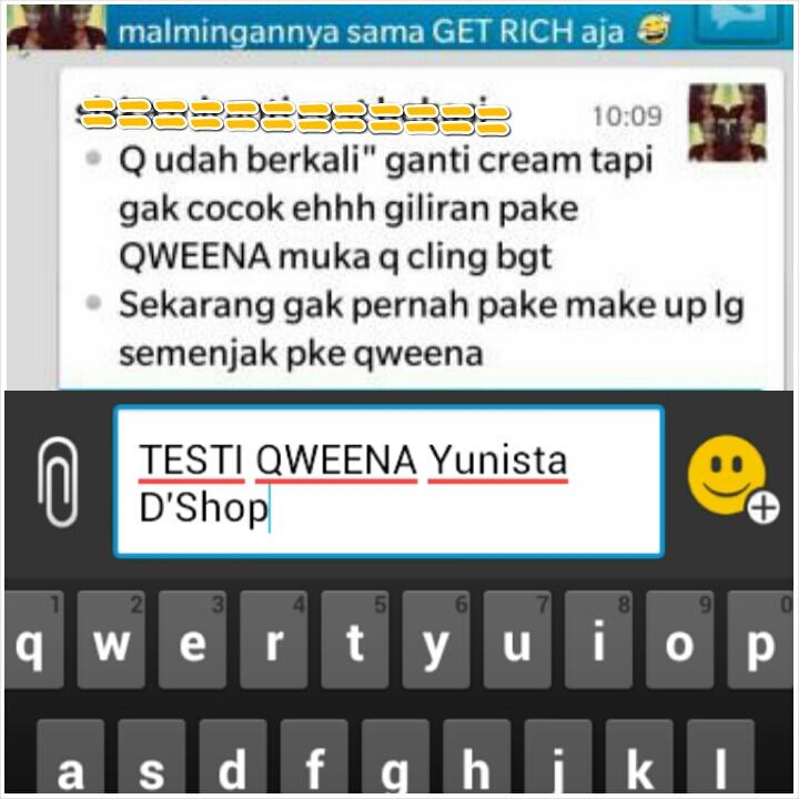 NisaQweena's tweet photo. Bebas jrwt,flek htm,klit kusm&amp;Aman.Qweena bkn PHP tp bkti hslnya. Best seller👍 085711033184/7ddc6dec @Iklan_Laku http://t.co/dhTqYmpgNz