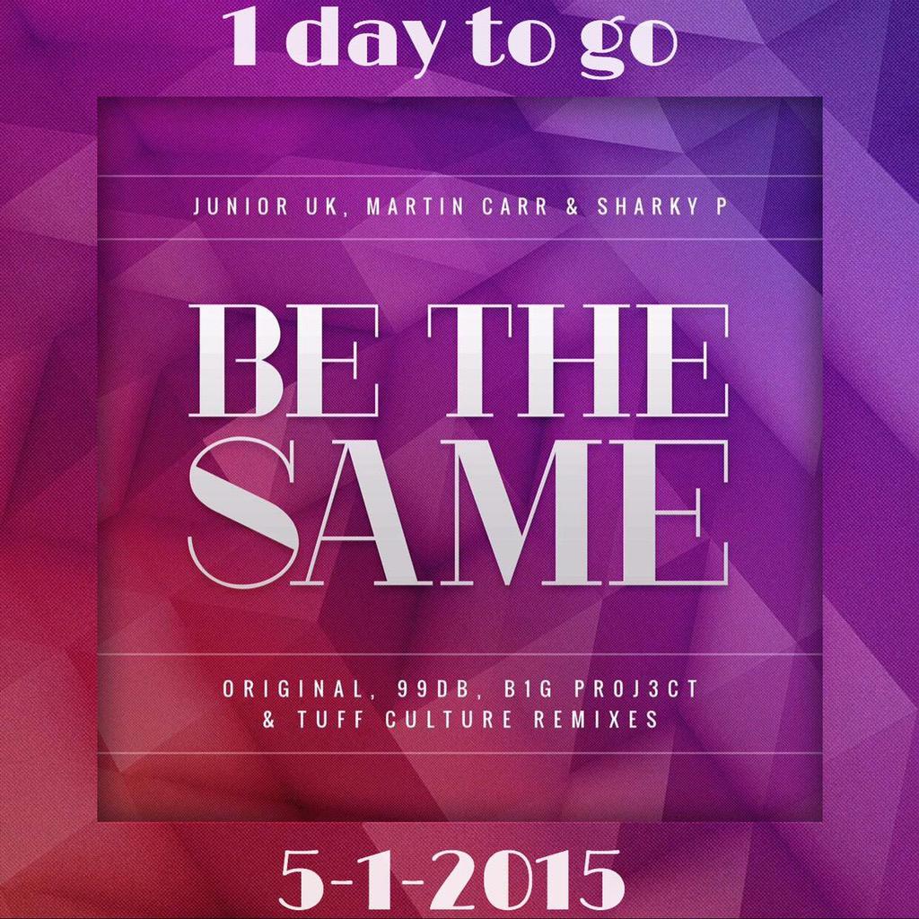 soundcloud.com/southstarrecor… #BeTheSameEP 1 day to go <a href="/iAmJuniorUk/">Milton Junior</a> @McSharky_P <a href="/MartinCarrMusic/">Martin Carr</a> <a href="/SouthstarRecsUk/">SouthtarRecordsUk</a>