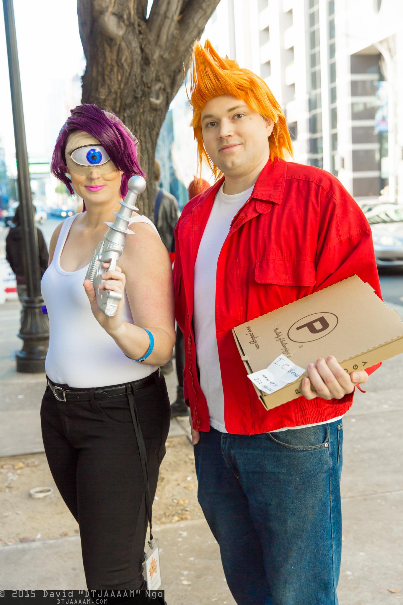 DTJAAAAM on X: "Leela and Fry. #cosplay #sacanime http://t.co/cfextxrlUM" /  X