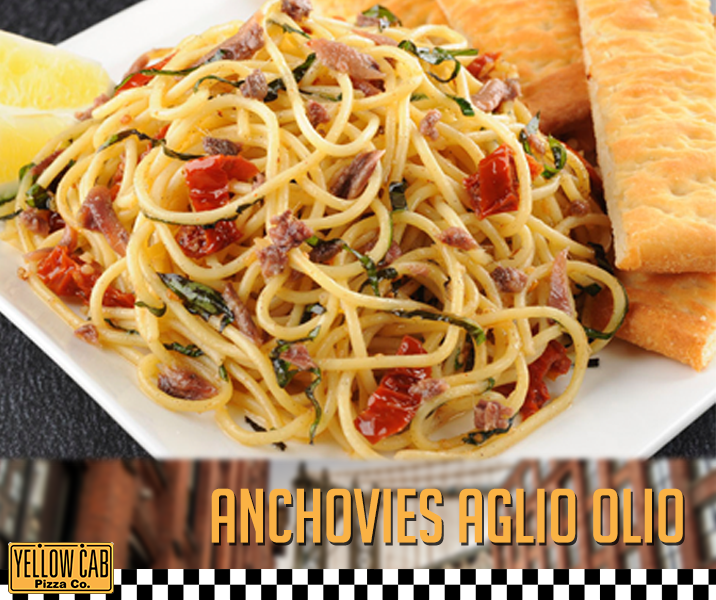 ycpizzaofficial's tweet photo. You know you want some Anchovies Aglio Olio :) Beat Monday blues with Yellow Cab! #BiteIntoYellow http://t.co/A8sxSAiIGb