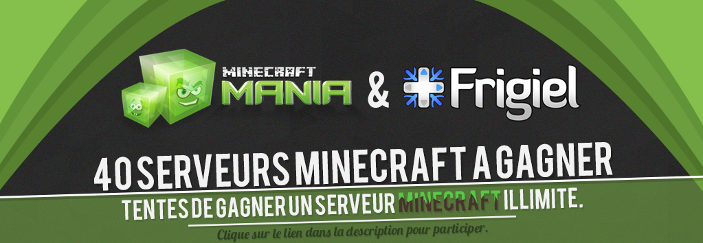 Chorizozo2's tweet photo. Participez au #Concours et tentez de gagner un des 40 serveurs #Minecraft ILLIMITE > http://t.co/FhJ2hjIwWV http://t.co/8TpLUJloNQ