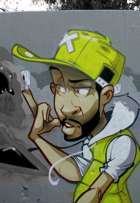 Artist :Hombre SUK twib.in/l/6RzR6BpMoj5 #art #urbanart #streetart
