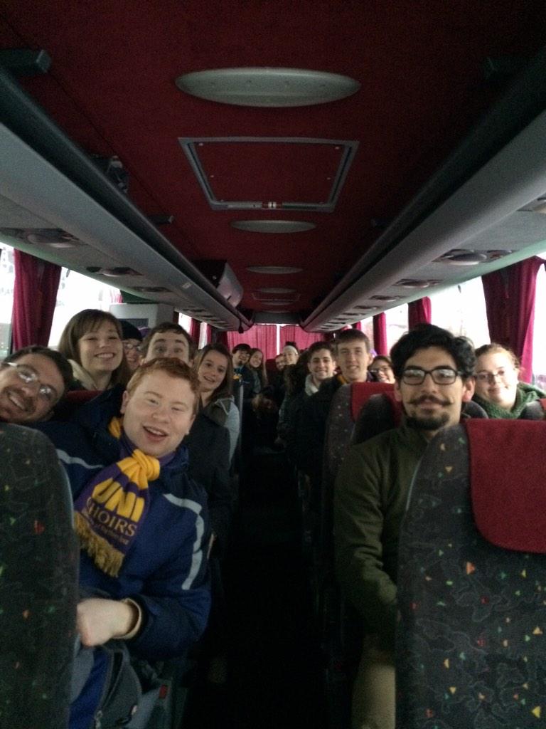 UNIChoirs's tweet photo. Heading to the airport to begin the 21 hour trip home. We have loved every moment in Estonia! #UNIsing @UNI_SOM http://t.co/1Pl9r88aoY