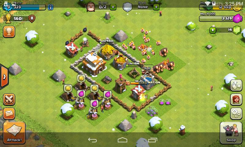 SPickleDHacker's tweet image. Super Addictive! Well I just tried it and Viola! There it goes... @ClashofClans    #ClashOfClans