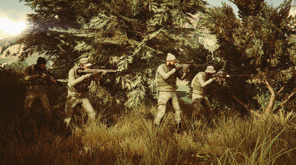 ConquistadorsMC's tweet photo. Few pics from Operation TapOut! #GTAOnline #CQMC #5hours #merlinisdown #success #Teamwork http://t.co/5fqpk4bVCs