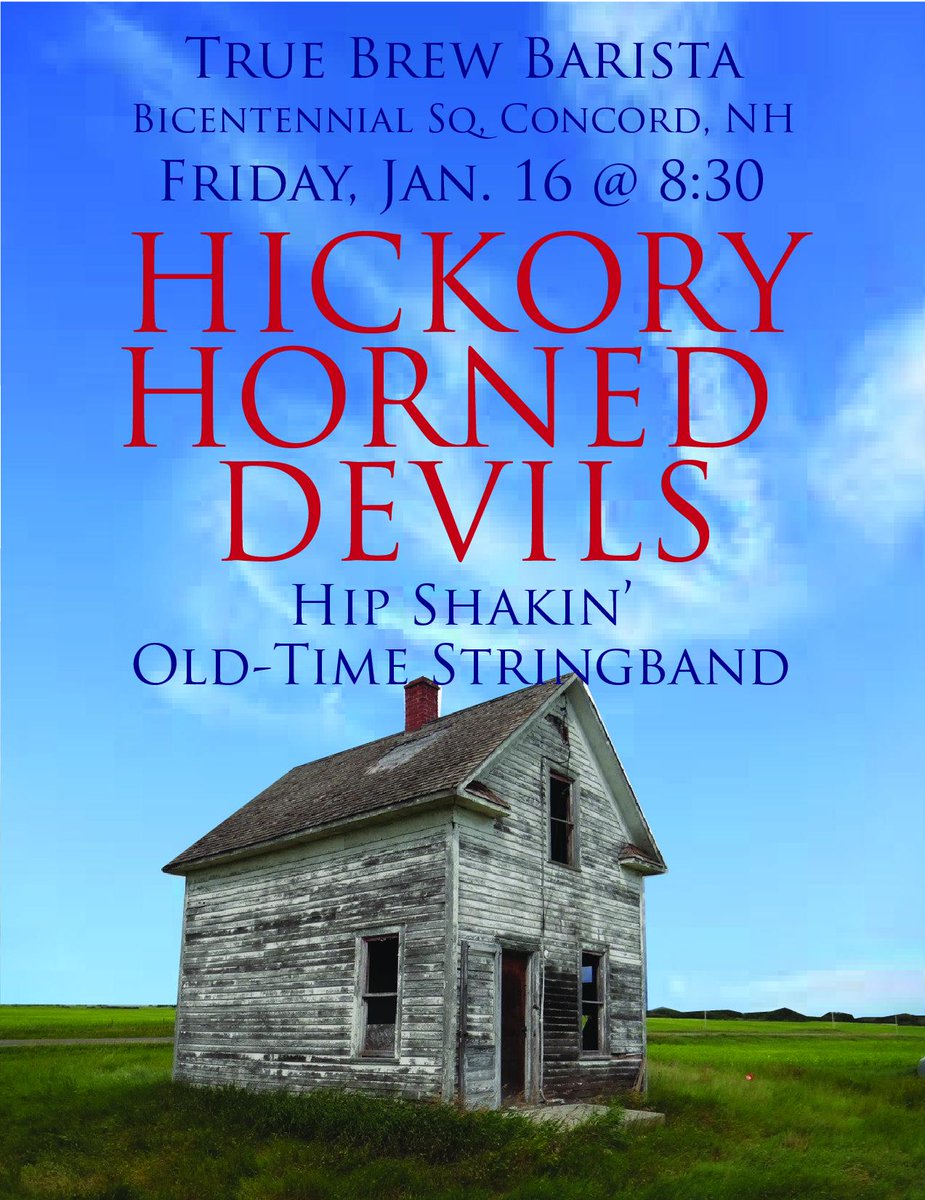 We're looking forward to playing <a href="/TrueBrewBarista/">Stephanie</a> on January 16!