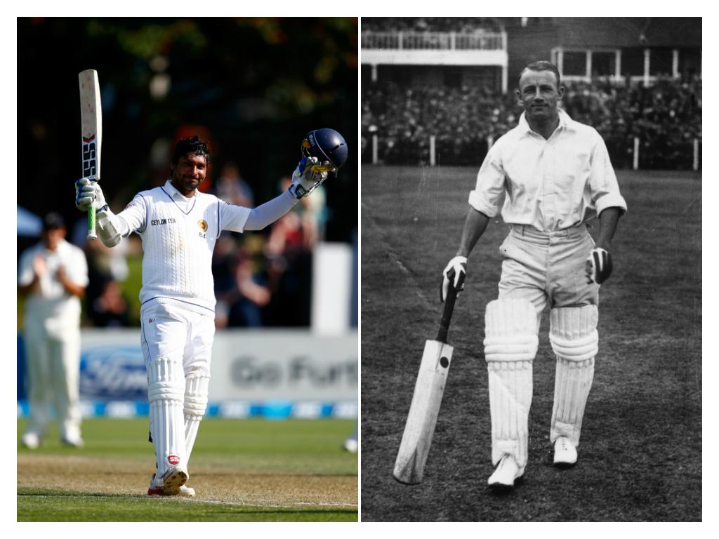 ICC's tweet photo. .@KumarSanga2's 203 was his 11th double century; only Don Bradman has scored more 200+ scores #howzstat http://t.co/BZ64oD6YPZ