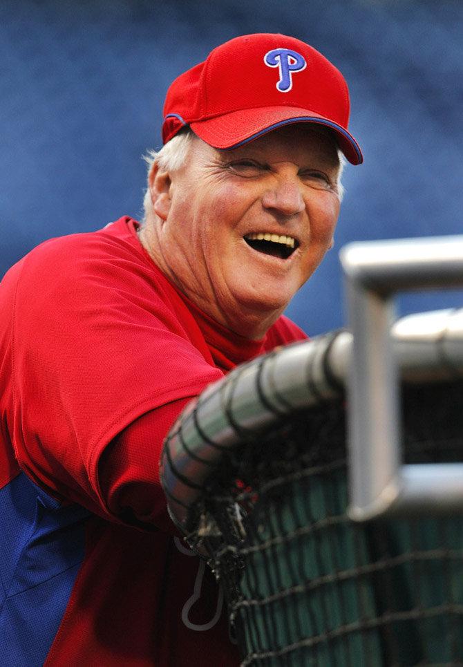 Happy 71st birthday, Charlie Manuel! ranked 12th on Top 20 Phillies of All-Time:  