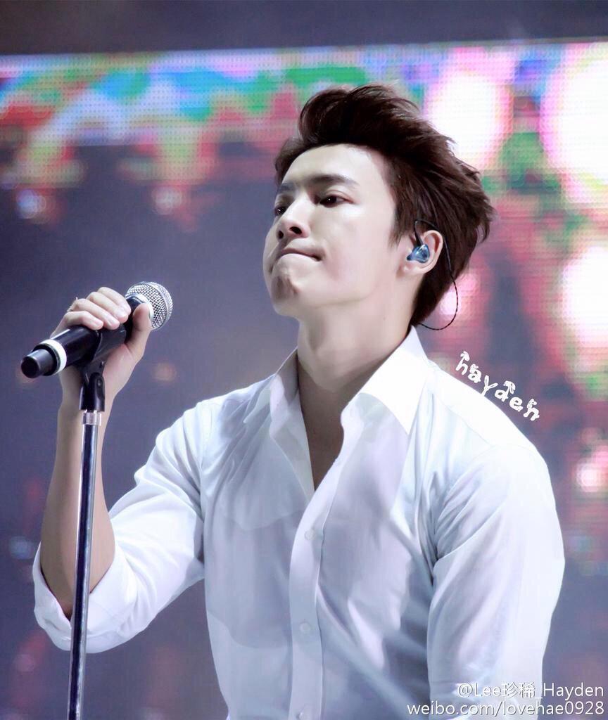 Woonmello's tweet photo. Haek>< "@eunhaemode: GAHD!!!! LEE DONGHAE!!!!!! ❤️ http://t.co/1fqwzrm02i"