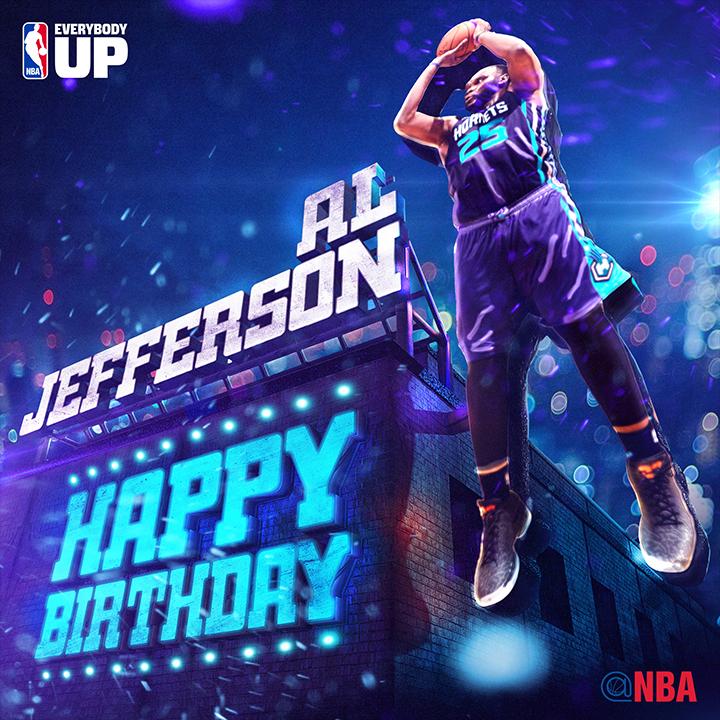 Join us in wishing Big Al Jefferson of the a HAPPY 30th BIRTHDAY! 