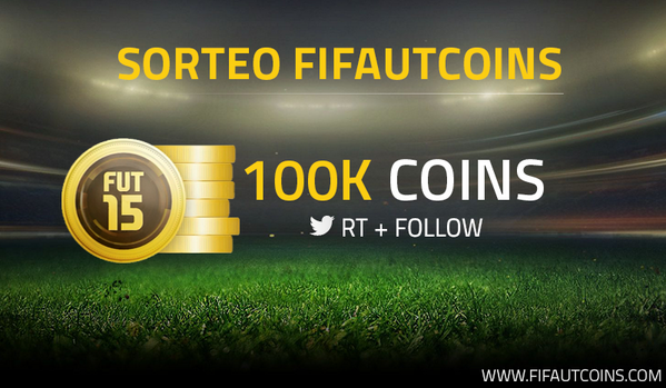 FifaUTcoins_Com's tweet photo. Sorteo 100.000 Monedas - RT y Follow

¡¡Si compráis en http://t.co/ClDg5PoMgK tendréis doble oportunidad!! http://t.co/egBQwfkTlr