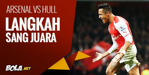 Bolanet's tweet photo. [Preview] http://t.co/g8V0c3ZDCj - Arsenal vs Hull, Langkah Sang Juara | Senin (5/1, 00.30 WIB) beIN Sports 1 http://t.co/W63ZHsAnXe
