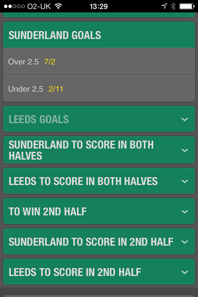 ipredictgoals's tweet image. Can any1 explain to me why @bet365 are only offering over 2.5 goals when 1.5, 2.5 &amp;amp; 3.5 available online????