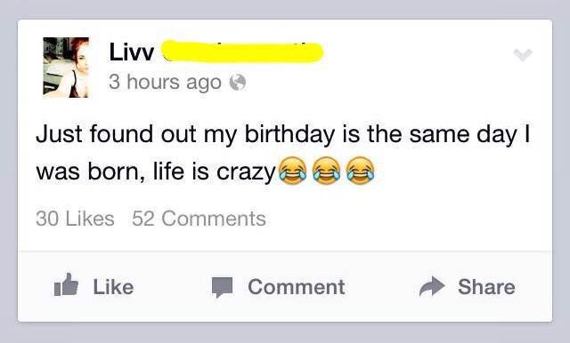 What are the chances of that? Lucky bastard, Liv!