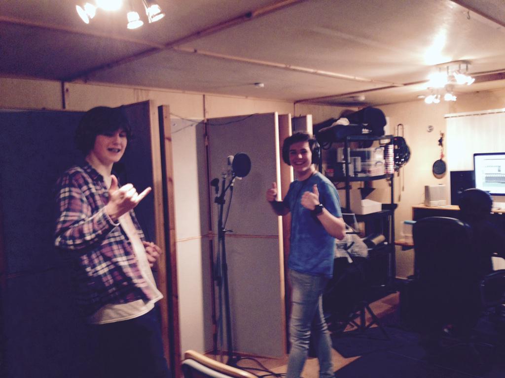 Excited to announce recording is officially done! Now for the mixing and release of our first EP...