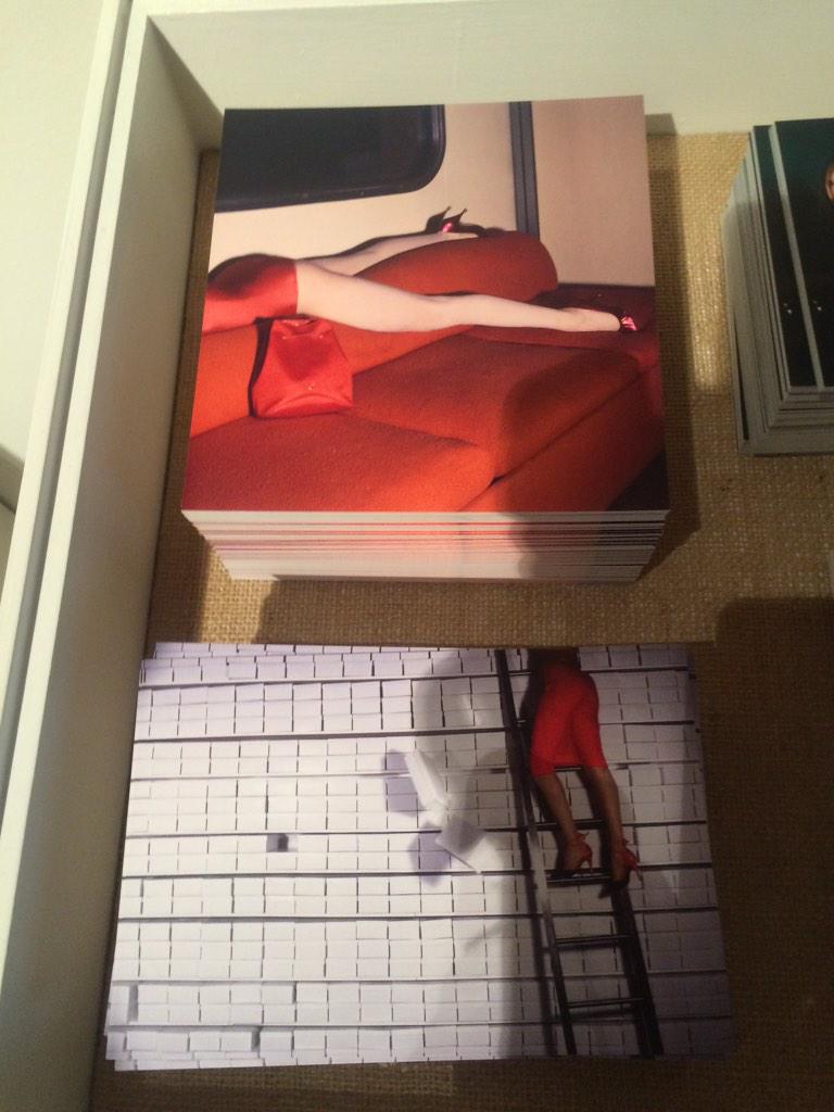 The Guy Bourdin exhibition <a href="/SomersetHouse/">Somerset House</a> is a real treat.