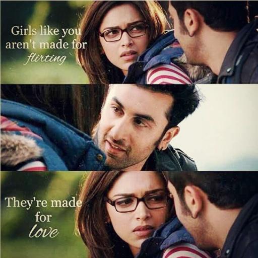 \"Girls like you aren\t made for FLIRTING..
They\re made for LOVE!\"-Bunny Happy Birthday Deepika Padukone   