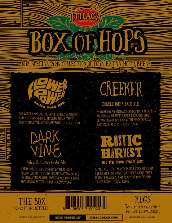 DrinkQualityMA's tweet image. Who&apos;s tried @ithacabeer&apos;s #BoxOfHops yet? #WMassBeer #WinterBeer