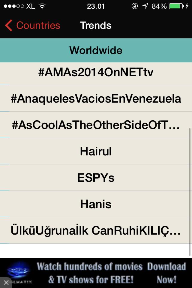 mdtvindonesia's tweet photo. Terima kasih jg buat kalian semua yg udah seru2an malam ini.. #AMAs2014OnNETtv http://t.co/qNZ5Fdtpqg