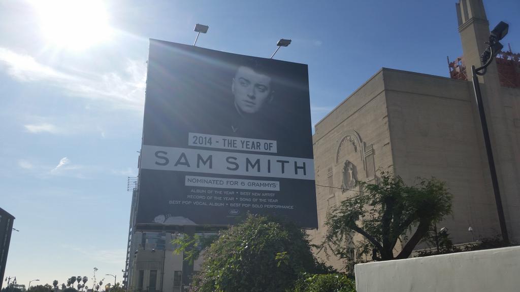 samsmithusa's tweet image. Look where I was today! What an epic moment this was. @samsmithworld