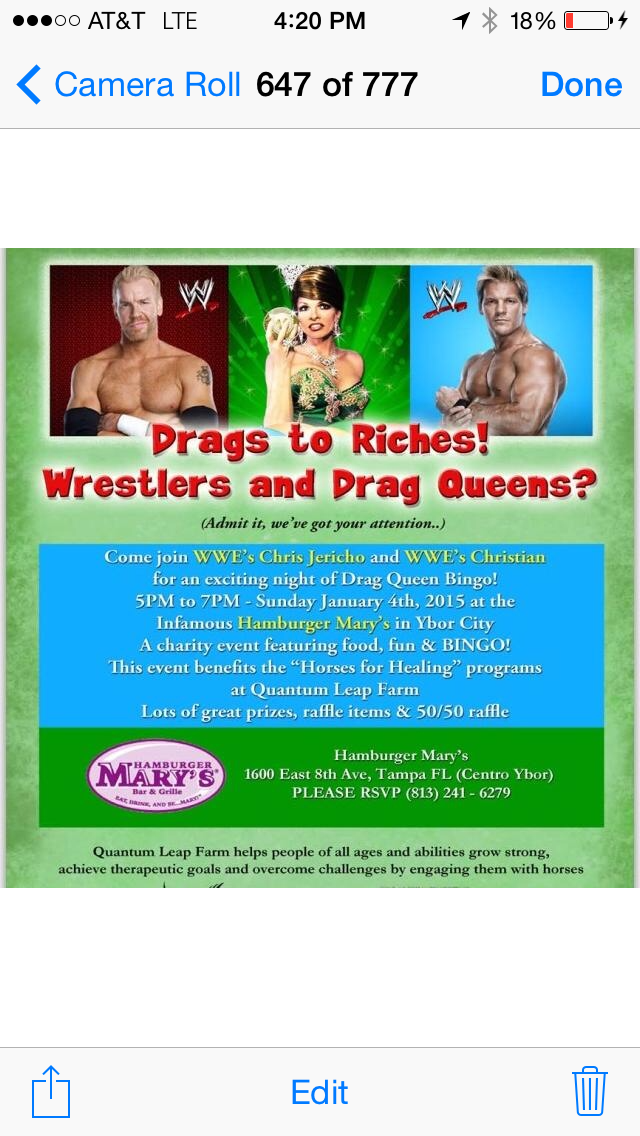 TAMPA! <a href="/Christian4Peeps/">Jay 'Christian' Reso</a> &amp; I are excited to see u at #HamburgerMarys <a href="/TampaMarys/">Hamburger Mary's</a> #DragsToRiches TODAY! Come hang w us!