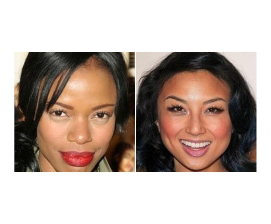   wishes Jill Marie Jones and Jeannie Mai, a very happy birthday.  