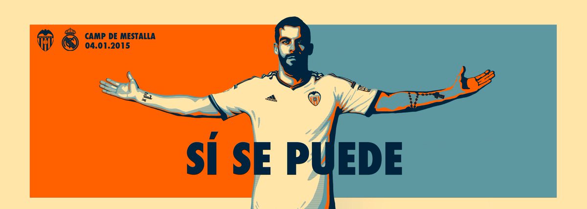 valenciacf's tweet photo. Os dijimos que si se podía. Y juntos pudimos. Gracias afición. Juntos somos invencibles #SiSePuede http://t.co/1pL7u0oiE6