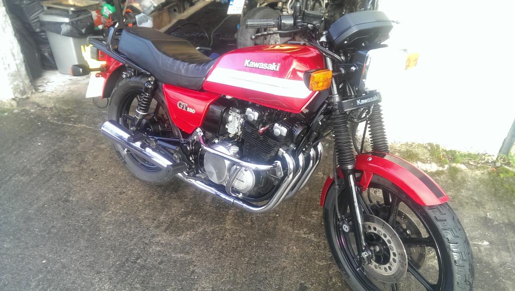 MVDbrian's tweet photo. Lovely GT in for a quick clean and ACF50 http://t.co/CP7THJsunu