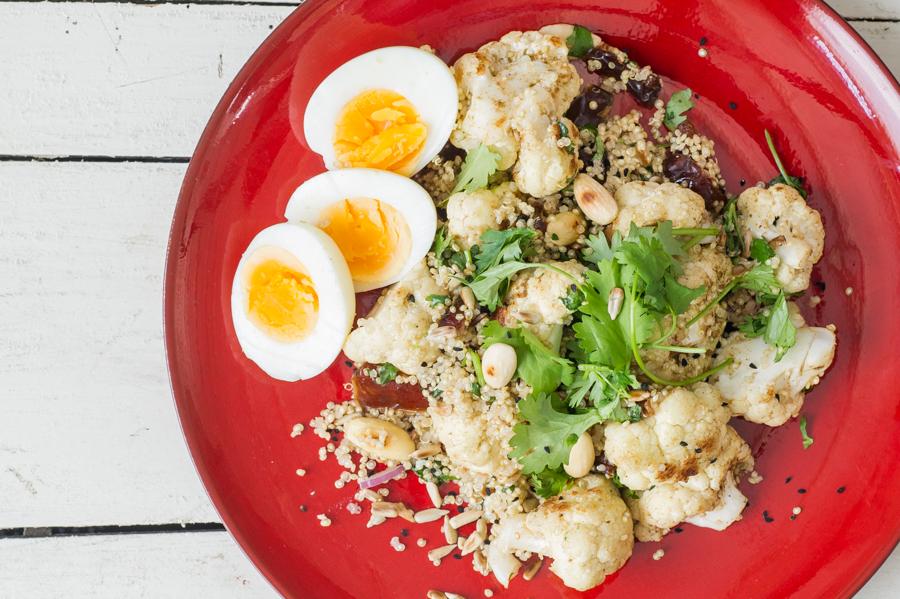 En zo ziet #gezond en #lekkerkoken eruit: Bloemkool, quinoa en citroen. Vanaf 12 januari in de Zadina-box! zadina.nl.