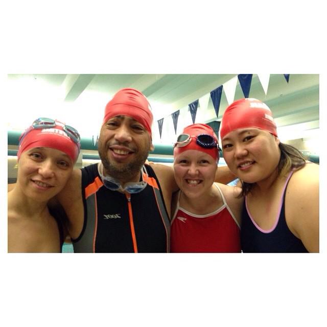 jrnytoironwoman's tweet image. First tri of the year done! #LifeTimeFitness #indoortri #committotri #2015 #training