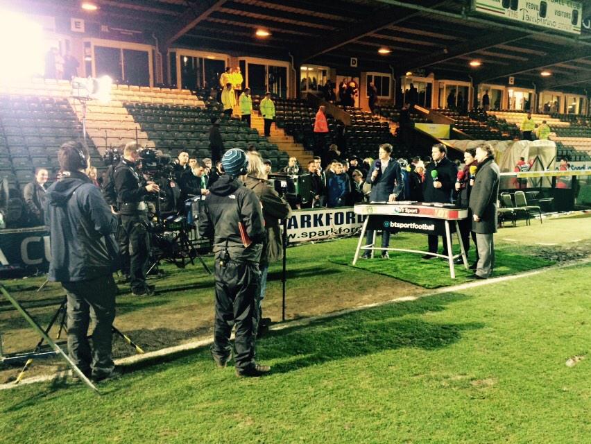 Jake Humphrey (@mrjakehumphrey) on Twitter photo Basically, clubs don't come much friendlier than Yeovil Town. I wish them all the luck in the world for 2015. #FACup Basically, clubs don't come much friendlier than Yeovil Town. I wish them all the luck in the world for 2015. #FACup