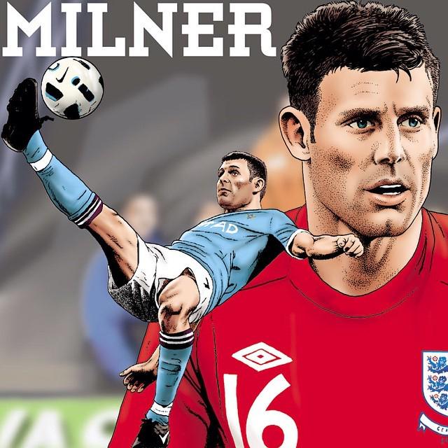 Happy 29th birthday ... And two goals ... To and star James Milner. A product of the 