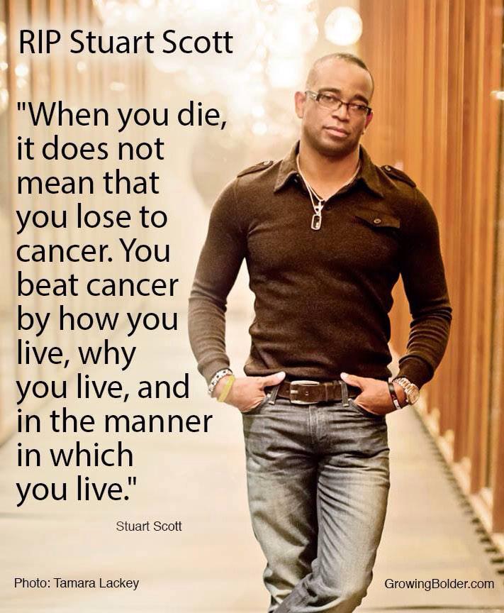 strongssteele's tweet photo. Great quote from an inspirational man! God Bless his family. #effcancer #strongassteele http://t.co/HxFJbPHpS4